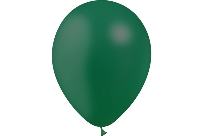 8 Ballons gonflables Anniversaire vert