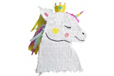 pinata tête de licorne