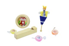 Cône surprise Kraft jouets en bois