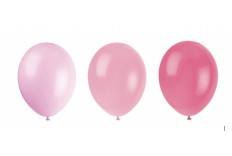 Ballon 3 rose - set de 10 ballons