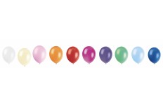 Ballon couleurs Arc en ciel - 10 ballons