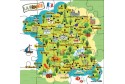 Carte Puzzle France