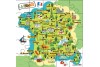 Carte Puzzle France