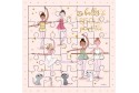 Carte Puzzle Les ballerines