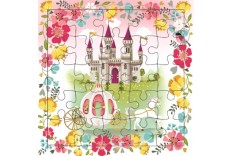 Carte Puzzle Le château de la princesse