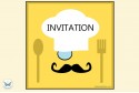 6 Invitations Top Chef