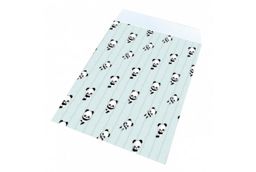 Pochettes panda x 12