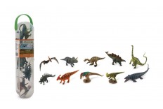 12 mini figurines dino