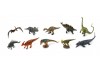 12 mini figurines dino