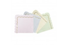 Serviette pastel x 16