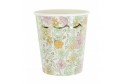 8 Gobelets liberty Shabby