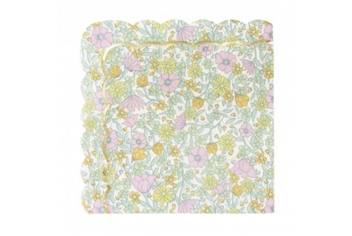 Serviettes Liberty Shabby x 16