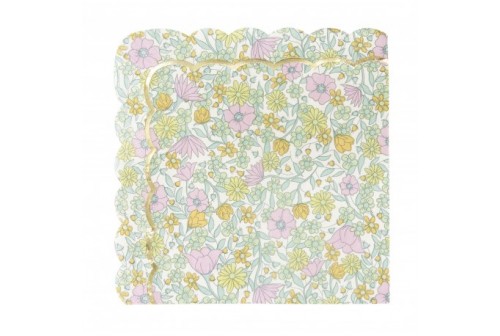 20 serviettes papier Liberty