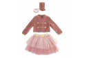 Costume Soldat Casse Noisette Rose