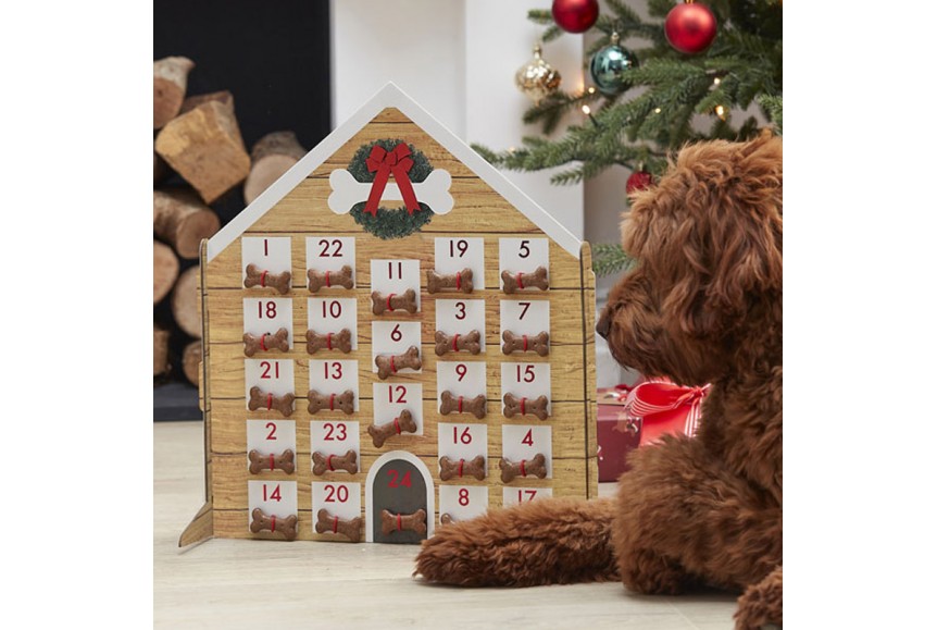 Buy Calendrier de l'Avent Chiens Caca: Cadeaux drôles pour les