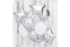 Set Ballons argent & blanc