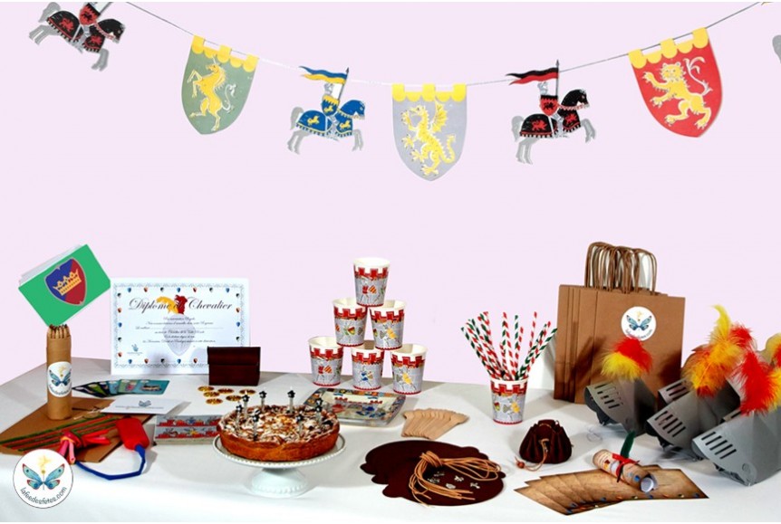 Boite Anniversaire Theme Chevalier Garcon 7 Ans Boite Anniversaire Theme Chevalier Garcon 7 Ans