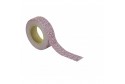 Masking tape pailletté vieux rose