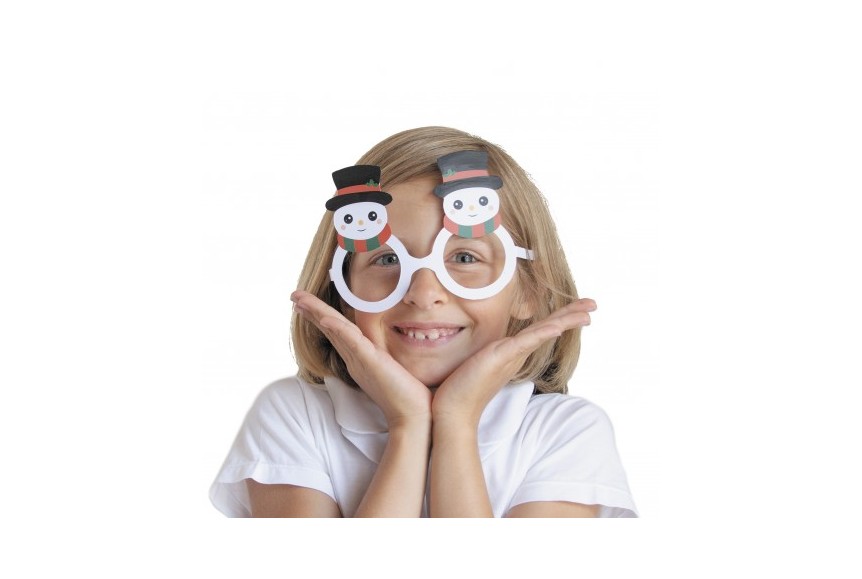 12 Lunettes De Fête Noël – Avec Paillettes, Motifs Festifs, Pour Enfants Et Adultes, Soirées Et Décorations