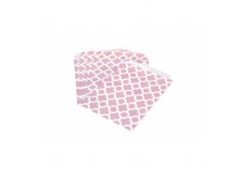 Pochettes en papier careaux de ciment rose x 12