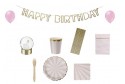 Kit anniversaire Mix & match rose Meri Meri