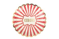 Assiettes circus vintage