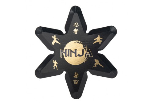 Assiettes Ninja x 8