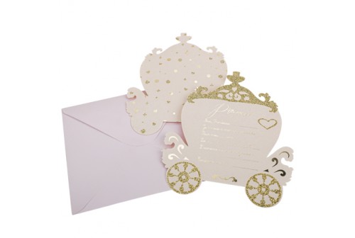 Invitation Carrosse de Princesse