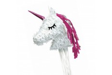 pinata tête de licorne Kawaï