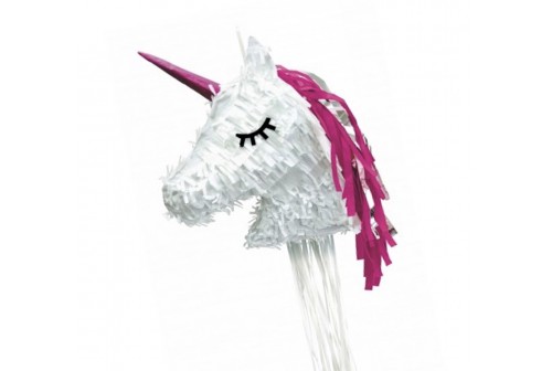 pinata tête de licorne Kawaï