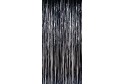 Rideau frangé noir