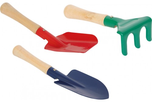 Set de 3 outils de jardinage