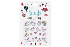 Stickers à ongles Licorne