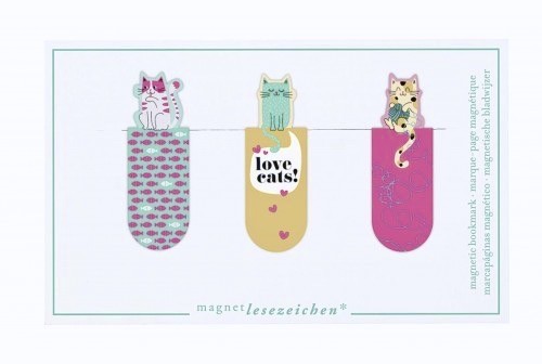 Marque page chats amour