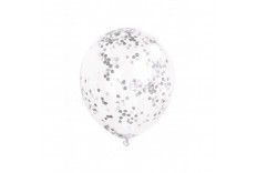 Ballon confetti pastels - Set de 3 ballons
