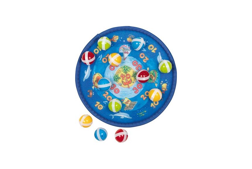 Jeu de cible velcro 2 Balles jeu enfant et adulte - Totalcadeau