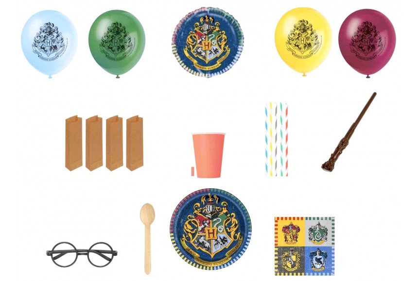 Kit anniversaire Harry Potter - Kit goûter complet table de sorciers