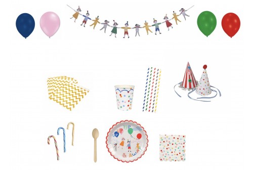 Kit anniversaire Toot Sweet Meri meri