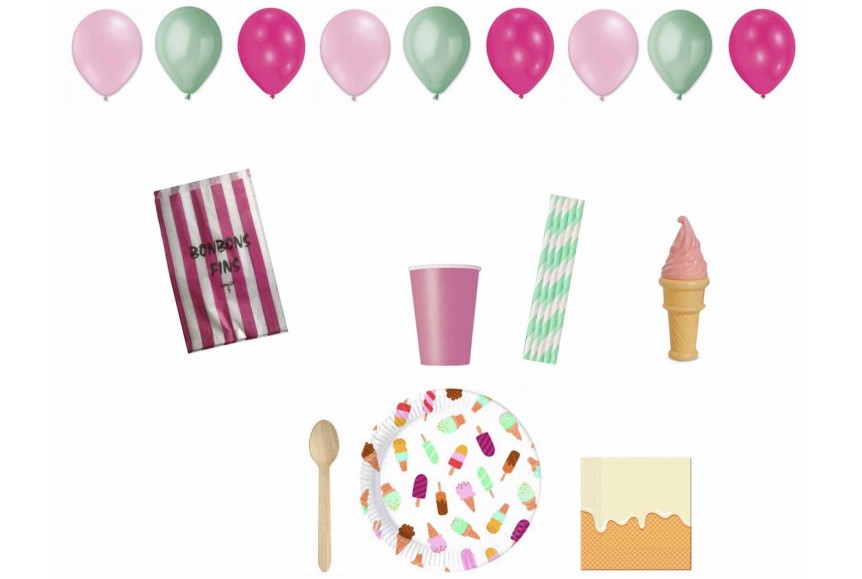 Kit de fête anniversaire safari - Décoration anniversaire enfant et fêtes