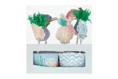 Kit cupcakes Siréne Meri Meri