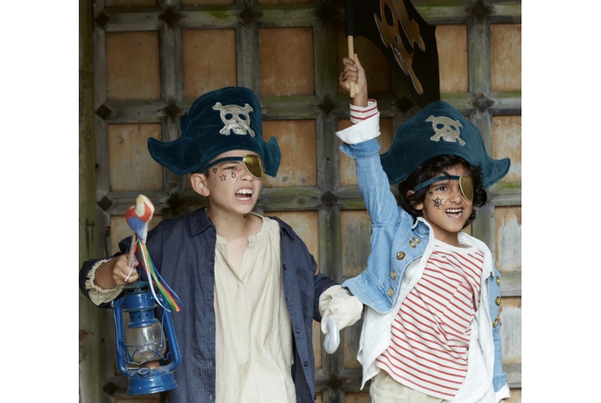 Déguisement pirate enfant bleu - Déguisement enfants/Pirates pour