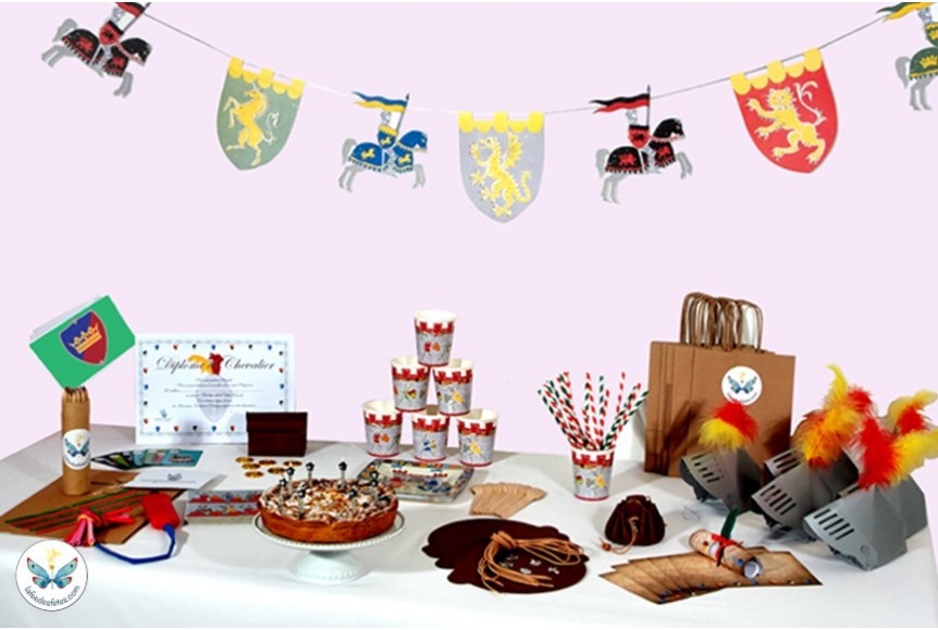 Guirlande Brave Knights De Meri Meri Pour La Fete De Chevaliers