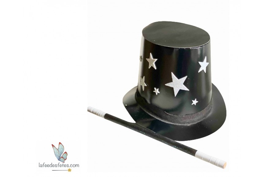 Kit atelier DIY chapeau de magicien - Fabrication France -Fête enfants