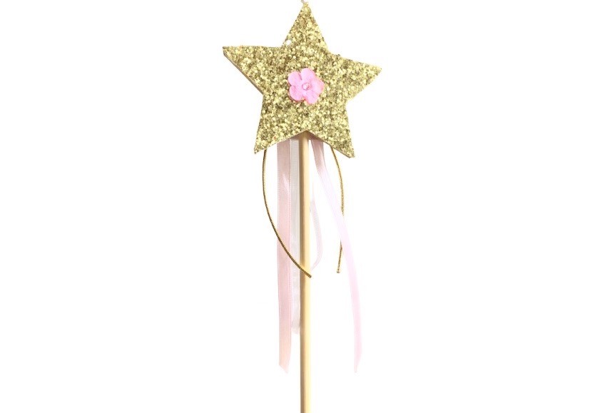 Baguette de fille de fleur personnalisée, baguettes en bois de cœur  détoile, fée arc-en-ciel, remplissage de sac de fête, danse, remplissage de  bas, cadeau pour fille, baguette magique -  France