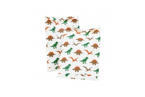 Pochettes dinosaures x 8