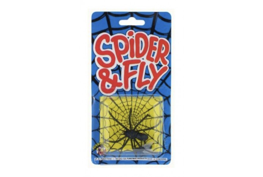 Farce et attrape -araignée & mouche - petit cadeau fête enfants