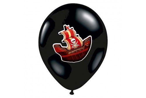 Ballon thème pirate - bateau