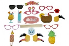 Kit photobooth tropical DIY