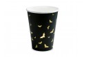 Gobelet noir chauve souris or