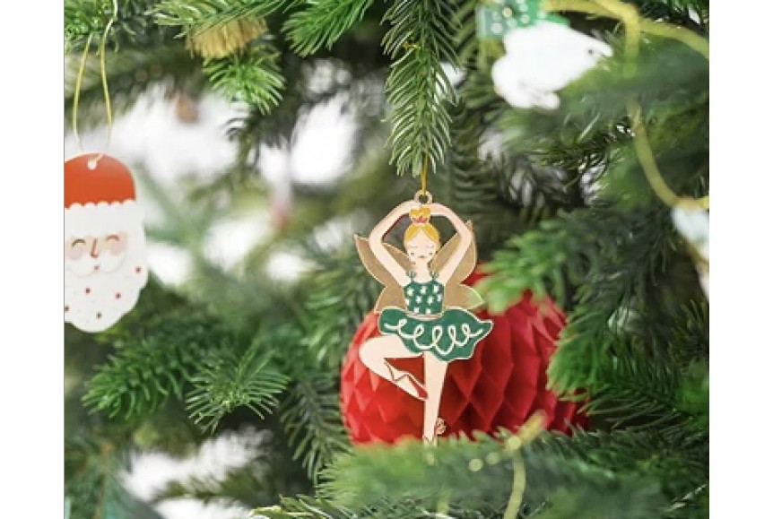 LOT DE 24 Pendentifs De Noël En Bois En Forme De Lapin De